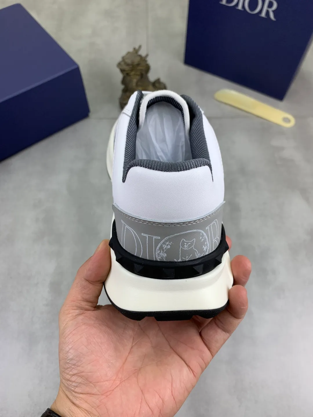 Men's Men's Shoes💰P440💰[New Style]🆘[Dior] 2025 Dior Original Lace-up Low-top Men's Shoes Classic casual shoes 🔥This model is the official classic model with high quality and made by famous original designers. It is made of high-quality cowhide with original materials➕comfortable and breathable mesh lining➕pigskin insole. The perfect last shape and generous and fashionable design have attracted many consumers and are suitable for drivers to drive🚗. What you want is the best quality in the market. Color: 4️⃣Color Code number: 38--44 (45 customized)